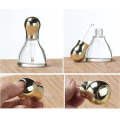 40ml essential oil press pump glass dropper bottle